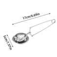 thumbnail image 2 of Strainer Accessories Stainless Steel Heart Shaped Tea Infuser for Loose Leaf Tea Fine Mesh Tea Diffuser and Baking Powder Stick Pot, 2 of 5