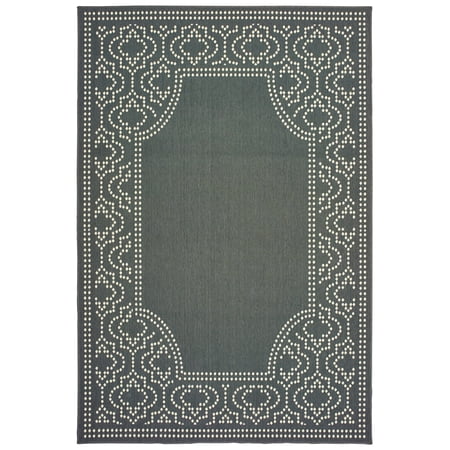 Sphinx Marina Area Rug 1247X Grey Solid Dotted 2 3 x 7 6 Rectangle