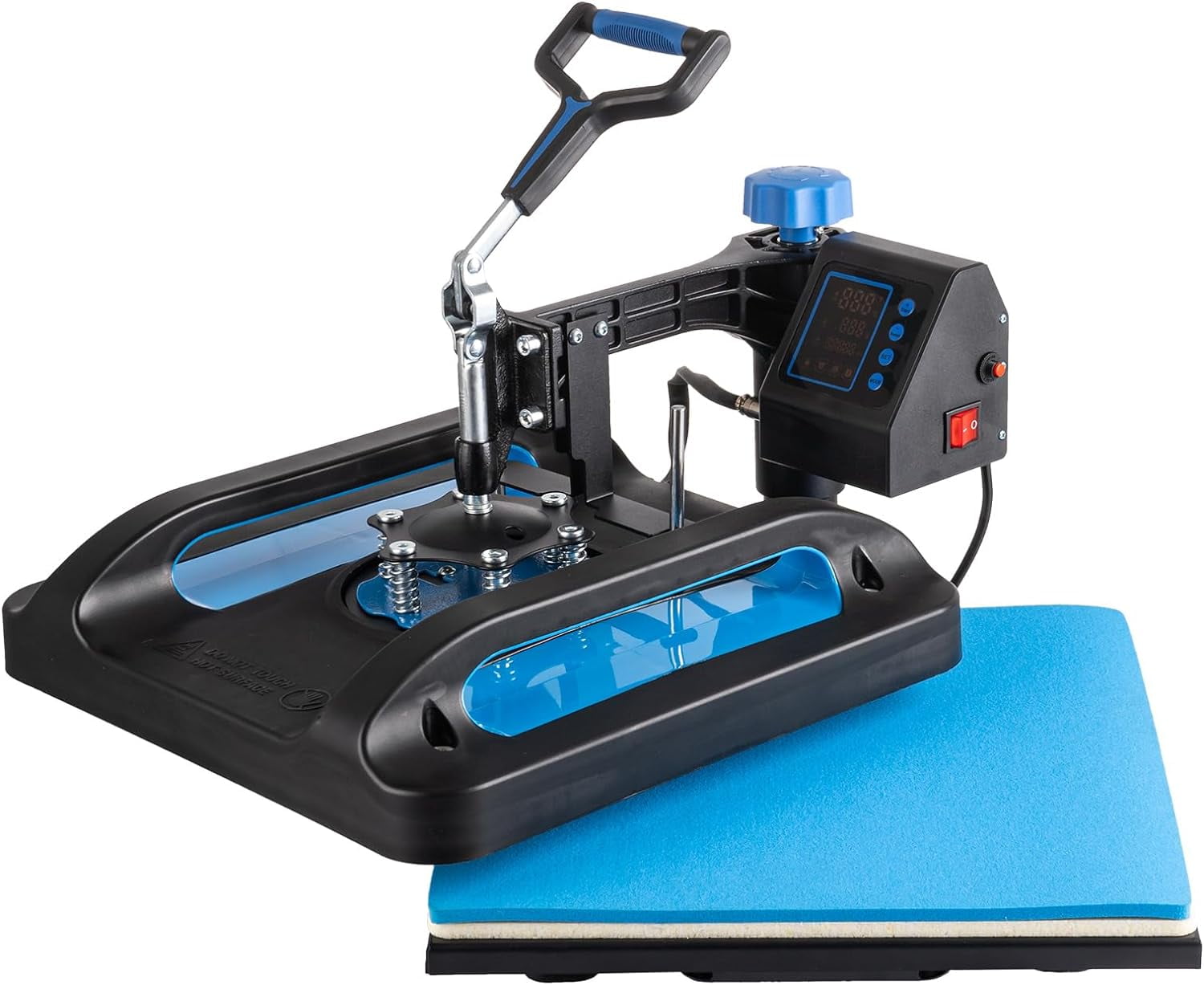 SHZOND Protable Heat Press 15x15 Inch, 8 in 1 Heat Press Machine with 30OZ Tumbler Press,Swing Away T Shirt Pressing Machine, Combo Tumbler Heat Press Machine Sublimation for T-Shirt Hat Mug Plate