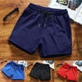 thumbnail image 6 of Mens Sports Shorts Gym Training Running Bodybuilding Workout Fitness Short Pants, 6 of 11