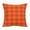 Orange, variant on Btomtd 17.7x17.7 in Thickened Linen Plaid Pillow Cover Woven Fabric Decorative Pillowcase Cushion Cover for Living Room Colorful Pillow Case Home Decor, Purple