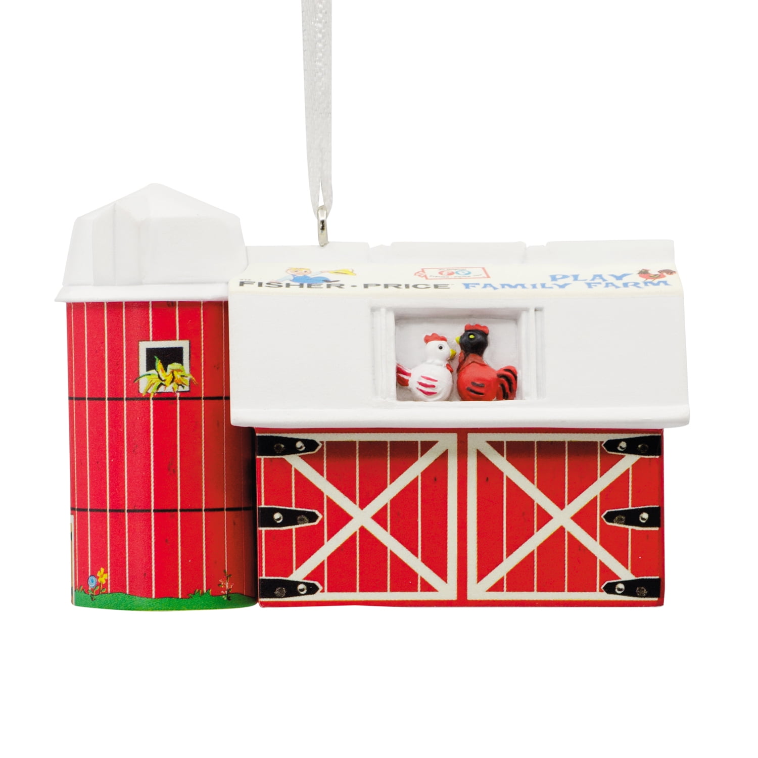 Hallmark FisherPrice Barn Christmas Ornament