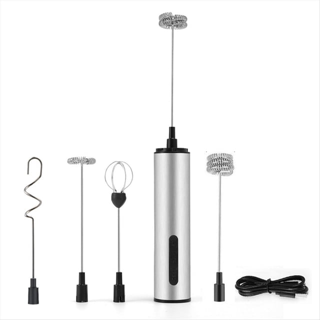 Recargable, Espumador Eléctrico Portátil, , Batidor Eléctrico para Café con Leche y Capuchino.