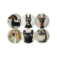 thumbnail image 3 of Este Juego de 6 Posavasos de Madera de Colores Es Perfecto para Bebidas, Té, Café y Decoración Del Hogar y Del Restaurante. Regalo Ideal para Cualquier Día Festivo., 3 of 7