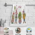 thumbnail image 5 of SKYSONIC 2 Pack Fall Gnome Bath Hand Towels, 28.3"x 14.4" Ultra Soft and Absorbent Autumn Flower Decorative Fingertip Face Towel for Home, Bathroom, Kitchen, 5 of 5