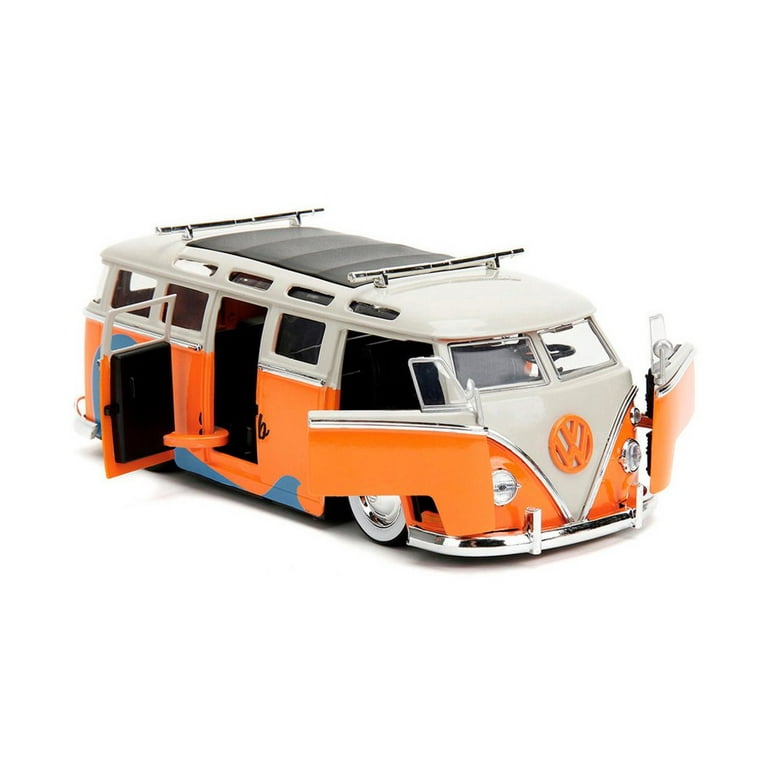 JadaTOYS　1962　1963　VOLKS WAGEN BUS　1/24 Unboxing Jada Toys Volkswagen Bus 1962 (VW Combi) scale 1:24