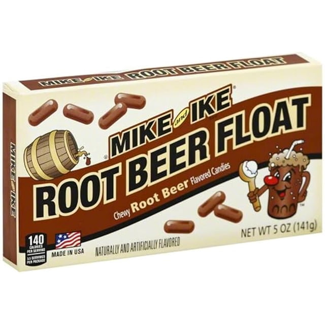 Mike and Ike Bonbons Moelleux Root Beer Float Boîte de 141 g