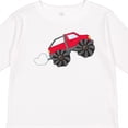 thumbnail image 4 of Inktastic Red Monster Truck Action Boys or Girls Long Sleeve Toddler T-Shirt, 4 of 5