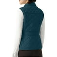 thumbnail image 4 of Puffer Vests for Women Quilted Jacket Sleeveless Full Zip Up Warm Winter Coats with Pockets, 4 of 9