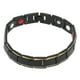 thumbnail image 5 of Pulsera magnética de moda de acero de titanio, exquisita y elegante pulsera de terapia magnética para hombres y mujeres (oro negro), 5 of 9