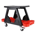 thumbnail image 1 of Taburete mecánico con ruedas silla con taburete mecánico ruedas cómodas ergonómico de alta resistencia cómodo para lámina automática ANGGREK Otros, 1 of 8