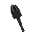 thumbnail image 1 of 0.3-6.5mm Keyless Drill Chuck 1/4" Hex Shank Quick Change Adapter Converter Keyless Drill Chuck Adapter Hex Shank For Impact Driver Modellers Mini Electric Conv, 1 of 8