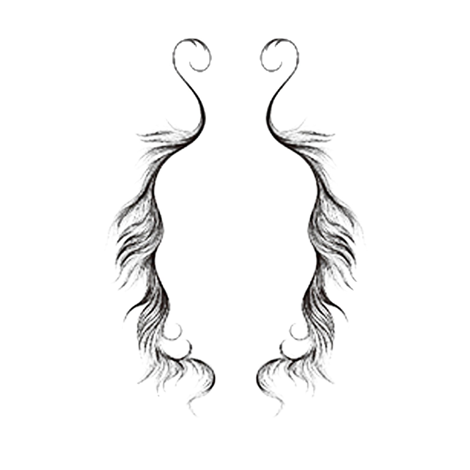 Tattoo Accessories Temporary Baby Hair Tattoo 7 Styles Fashion Baby