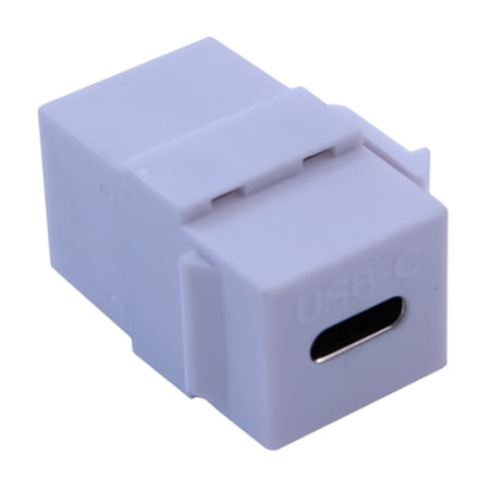 Keystone Jack Insert/Coupler USB 3 Type C to C  Female  Coupler Type  White price history on PriceWatchPro