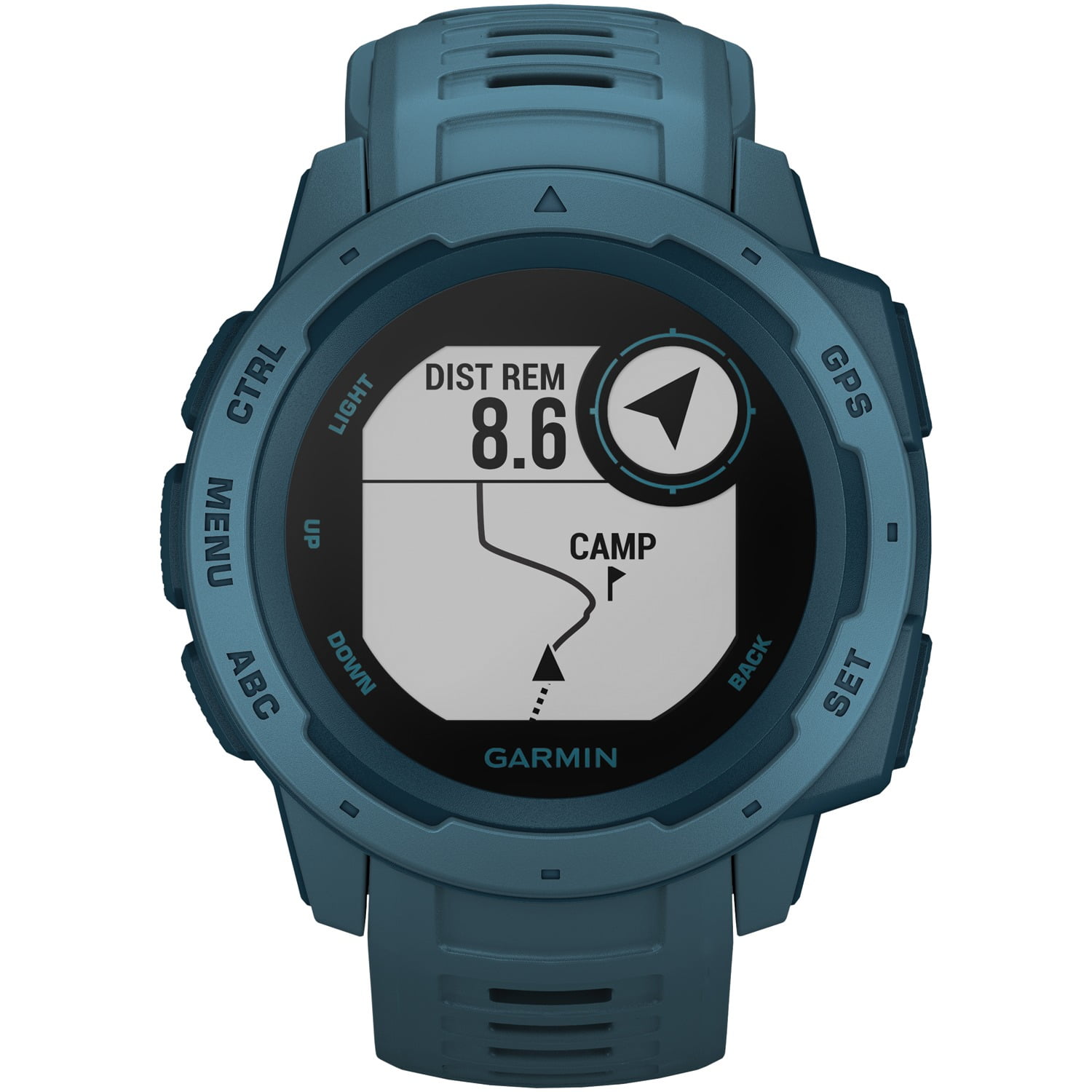 Garmin Instinct™   Rugged GPS Watch, Lakeside Blue   Walmart.com