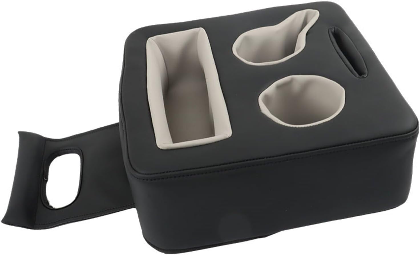 ALL-CARB Couch Cup Holder, Bedroom Cup Holder, Bed Storage Organizer, Sofa Refreshment Tray for car Backseat, Bed, Sofa