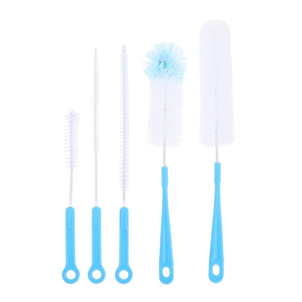 5 cepillos para biberones, cepillos para biberones, pajitas, cepillos limpiadores, cepillos para biberones ...