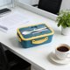 thumbnail image 5 of Wheats Straw Insulated Lunch Box For Students Compartmentalized Microwave-Safe For Cafeterias And Office Workers Plastic Lunch Box With Lid, 5 of 6