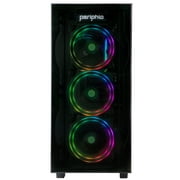 Periphio Terra Gaming PC Desktop Bundle, AMD Ryzen 5 with Vega Graphics for 1080p PC Gaming, 16GB RAM, 1TB NVMe Storage, Windows 11 Gaming Computer