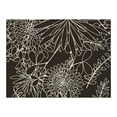 thumbnail image 3 of Floral Wall Mural - Black And White Floral Background, 3 of 4