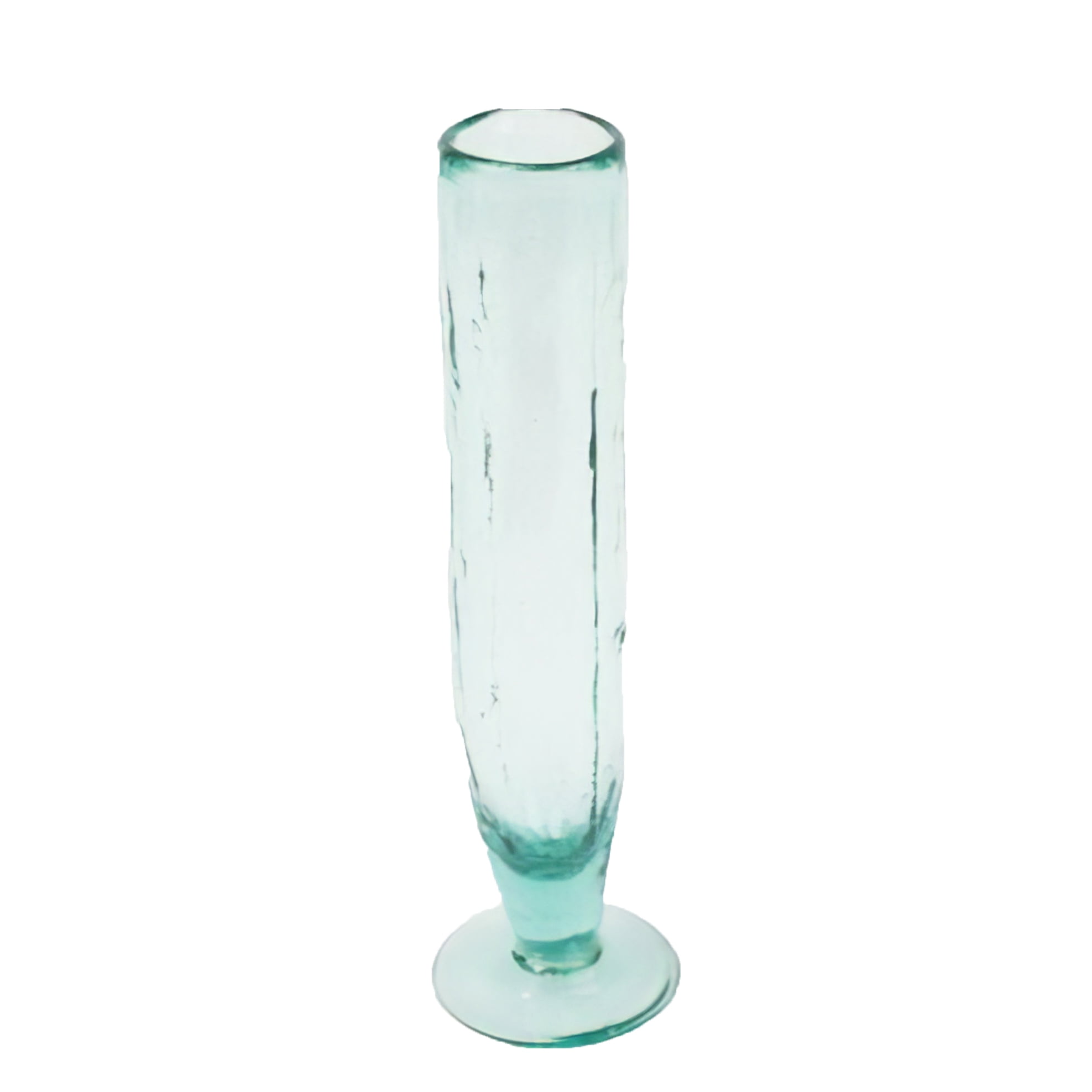 Kalalou Tall Recycled Champagne Flute, One Size, Set of 6, Green