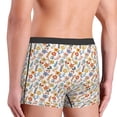 thumbnail image 3 of Disketp Retro Floral Men's Boxer Briefs,Soft and Breathable Cotton Underwear with ComfortFlex Waistband, 3 of 7