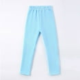 thumbnail image 7 of Zshosam Girls Leggings Kids Girls' Athletic Leggings, Kids Teen Dance Yoga Workout Running Pants Size 5T 6T,(Light Blue 5-6 Years), 7 of 7