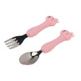 thumbnail image 1 of Cartoon Toddler Utensil Sets, PP Stainless Steel Kid Utensils Flatware With Storage Box, Kid Spoon And Fork Set For Home Kitchen, 1 of 8