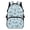 Cartoon Shark Pattern, variant on Uourmeti Large Capacity Bookbag for Travel Daily, Polyester Fabric Lightweight Book Bag, Wolf Lightning Design