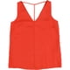 thumbnail image 1 of Blusa de punto bar III con espalda en V para mujer naranja extragrande, 1 of 2