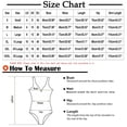 thumbnail image 6 of Dezsed Women Tummy Control Bathing Suits Clearance Women's Swimsuit One-piece Swimsuit Bikini Lace Up Swimsuit Long Skirt Chiffon Two-piece Set B_Navy XXL, 6 of 6