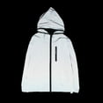 thumbnail image 1 of Rompevientos luminoso de invierno, marca de moda, ropa reflectante para parejas, abrigo de color sólido, ropa de clase para estudiantes, hombres y mujeres, 1 of 5