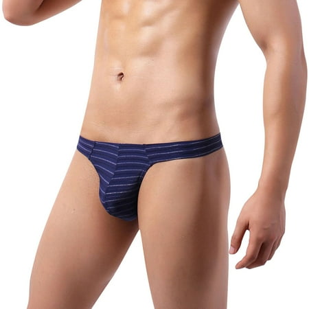 

Panties For Men Underwear Low Waist Fashion Color Stripes Comfortable Thong