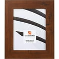 thumbnail image 1 of shiyou-FM74DKW 12 by 16-Inch Rustic Photo Frame, Smooth Grain Finish, 2-Inch Wide, Dark Brown, 1 of 4