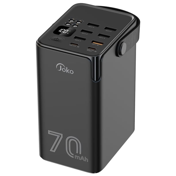 Power Bank JOKO, 7000 mAh, alta capacidad, 20 W, PD 3.0, carga rápida
