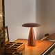thumbnail image 5 of Lámpara de mesa retro de madera giratoria táctil for dormitorio, lámpara de noche, estudio, 5 of 6