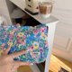 thumbnail image 2 of Bolso De Cosméticos Bolsa de cosméticos para mujer, bolsa de lápiz labial floral, organizador de artículos de tocador (patrón cuatro) Sywqhk Para Estrenar, 2 of 6