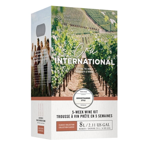 Wine Ingredient Kit - Cru International - German Gewürztraminer Style