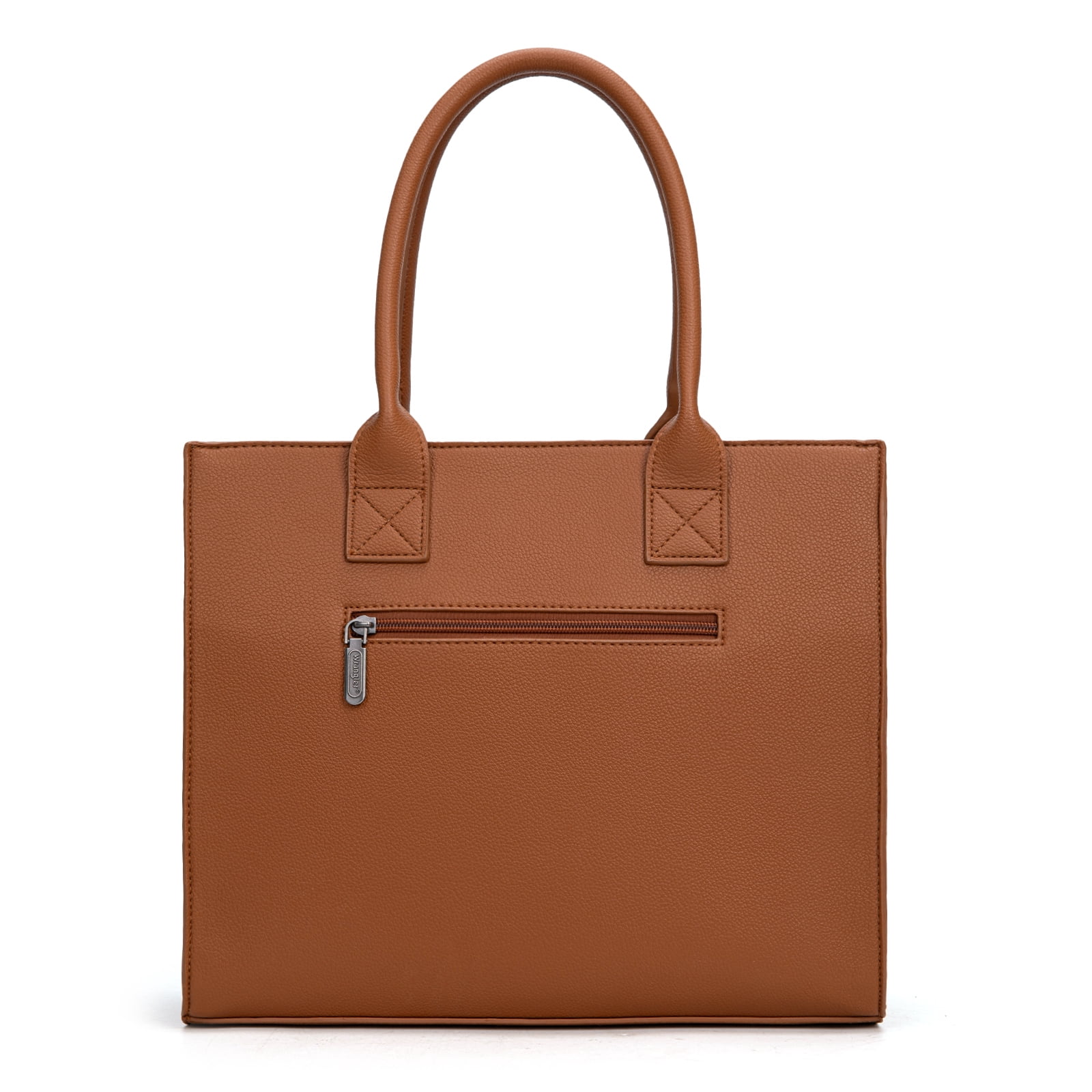Wrangler Purses for Women Large Work Tote Bags with Strap Vintage Top-Handle Handbags, Cow-Brownk