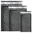 thumbnail image 3 of 30 Assorted, 4x8, 6x10, 8x12 Inch Colored Poly Bubble Mailers, All 3 Sizes, Self Sealing Padded Envelopes with Kiss Lip Stickers (Black), 3 of 4