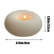 thumbnail image 3 of Velas flotantes de té | Velas votivas de parafina para bodas y fiestas | Decoración romántica para fiestas | Velas redondas blancas en 3 tamaños, 3 of 6