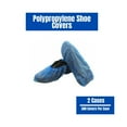 thumbnail image 2 of 200 PCS Boot Covers Plastic Disposable Shoe Covers Overshoes Medical Waterproof, 2 of 5