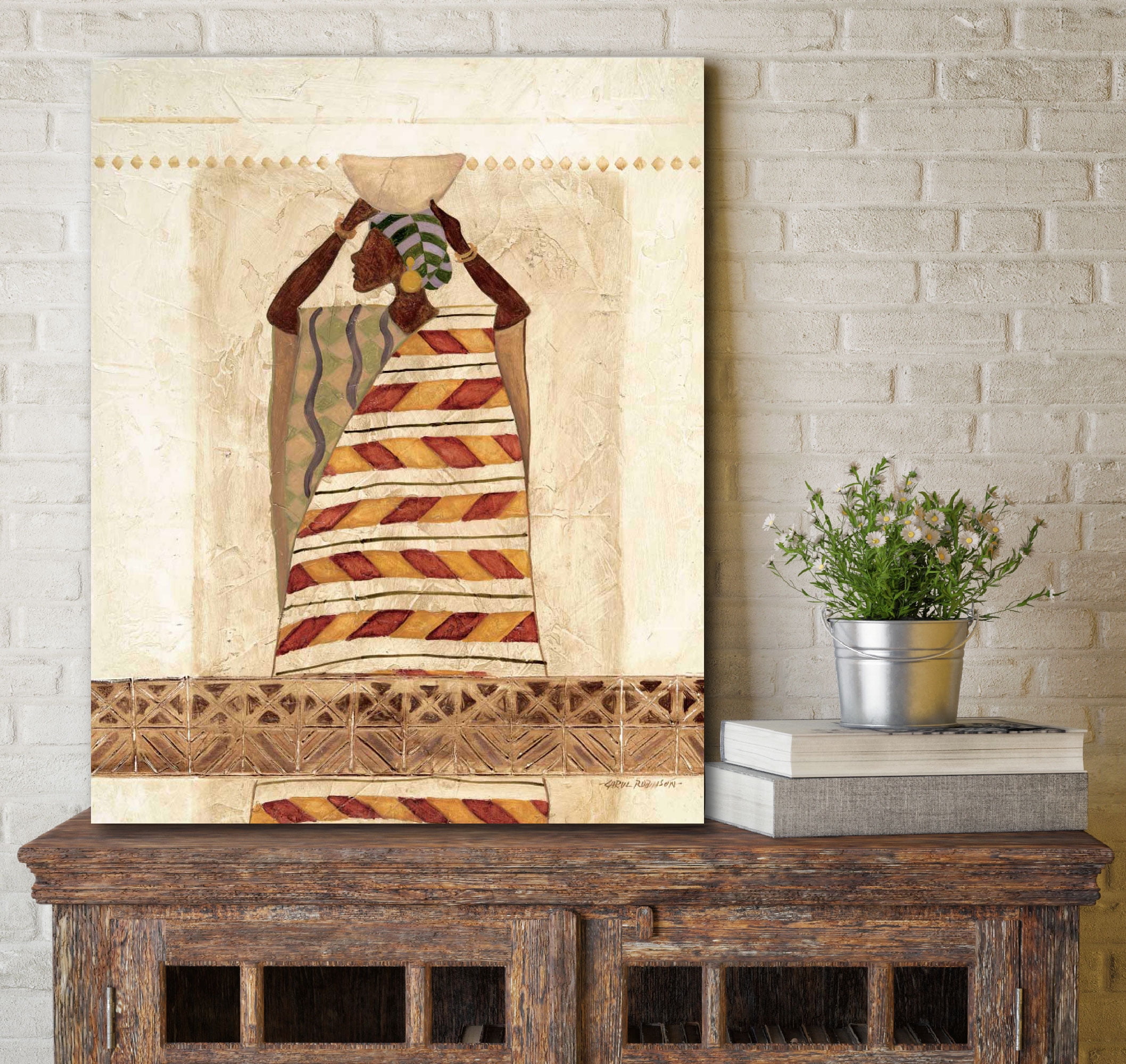 Off to Market Gallery-Wrapped Canvas Wall Art, 16x20