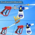 thumbnail image 2 of Herramienta de Conector Doble para Lavadora una PresióN con 7 Puntas de Boquilla para Lavadora una PresióN, Accesorio de Doble Punta con Interruptor de ConexióN RáPida de 1/4, 2 of 5