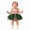 Green, variant on OJSFQUFP Girls' Climbing Clothes Christmas Baby Party Clothes Suspender Straps Polka Dot Mesh Ha Clothing Skirt Hair Two Piece Set