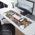 thumbnail image 2 of Long Mouse Pads for Desk,Halloween Cute Ghosts with Boo Desk Mats on Top Of Desks, Desk Mouse Pad Extra Large with 3mm Non-Slip Base and Stitched Edge for Gaming,Office,Work,Home 31.5"x11.8", 2 of 6