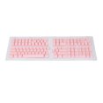 thumbnail image 2 of Custom Keycaps 132 Keys, Thai Keycaps OEM Keycaps 132 Keycaps Set, Translucent DIY Thai Keyboard Keycaps Replacement for 61 62 64 68 84 87 104 108 Mechanical Keyboards, 2 of 7