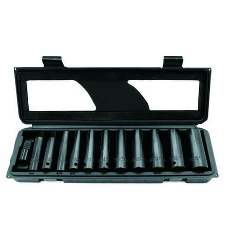 - Briggs & Stratton BSAT110 12-Piece 1/2 in. Drive SAE Deep Impact Socket Set