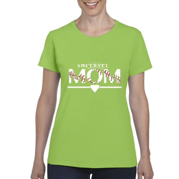 IWPF - Women's T-Shirt Short Sleeve - Softball Mom