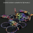 thumbnail image 3 of Drone Sticker  for DJI Avata 2，Colorful Skin Sticker Set for Goggles 3 Glasses Sticker，Remote Controller Body Wrap Waterproof for DJI DJI Avata 2/Goggles 3, 3 of 11